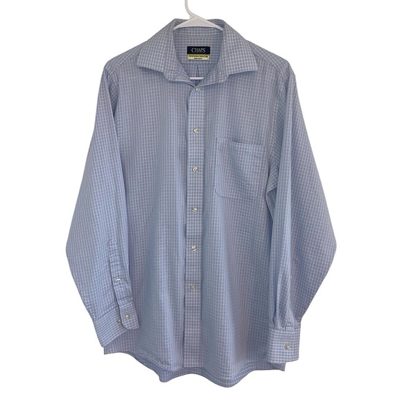 Chaps Regular Fit Comfort Stretch Button Down Men’s Shirt - Picture 1 of 15